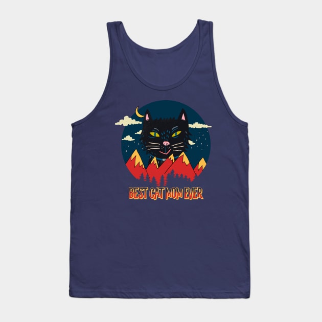 Best cat mom ever Tank Top by benyamine